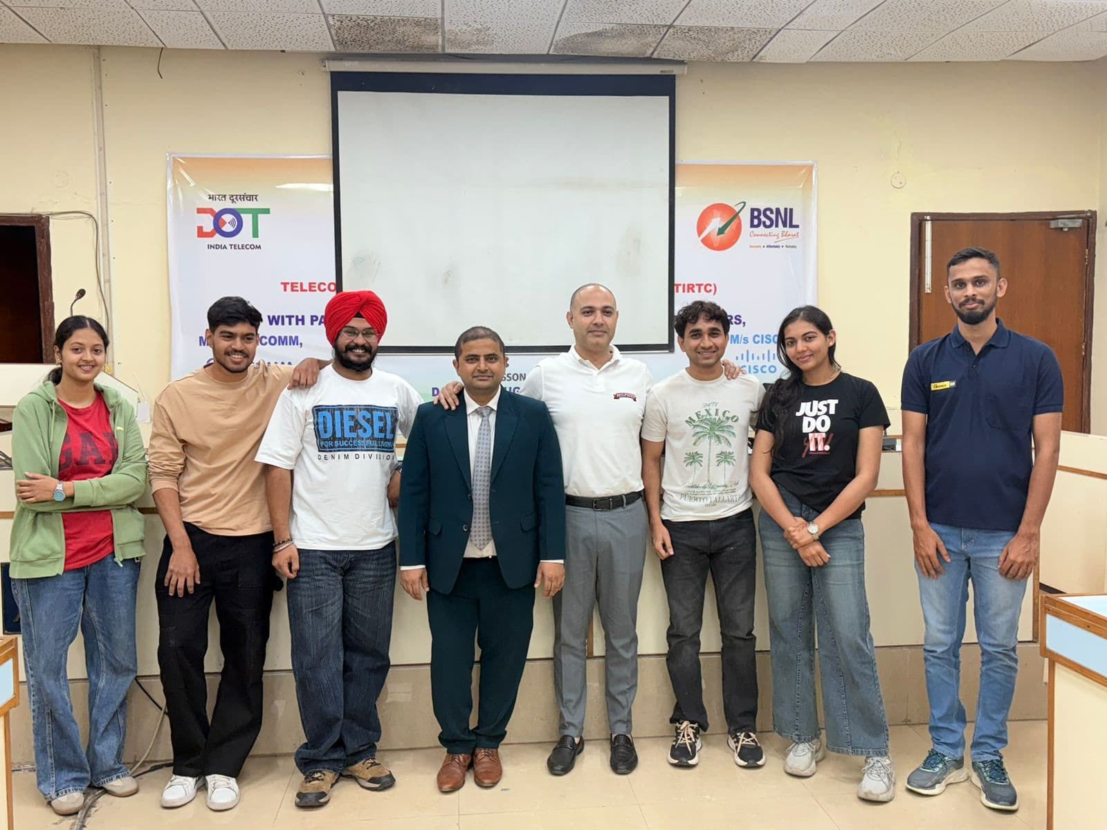 Students engaged in a workshop